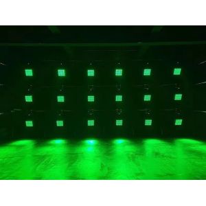 50000 Hours Working Time RGBW Matrix Moving Head Wash Lights with Pattern Beam