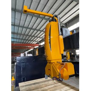 5 Axis PLC Bridge Cutting Machine Granite Quartz Marble Laser Stone Saw