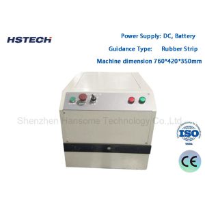 DC24V Chargable 100KG Load Capacity Rubber Strip Automated Guided Vehicles