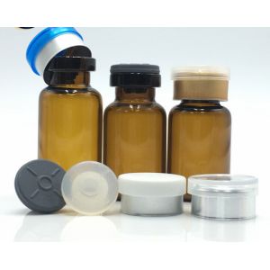 10 Ml Small Glass Vials / Glass Dropper Bottles With Dropper Flip Off Seals