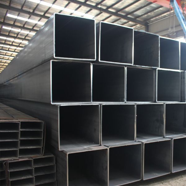 DIN 40X40 Black Rectangular Steel Tube 20mm Galvanized Square Tube
