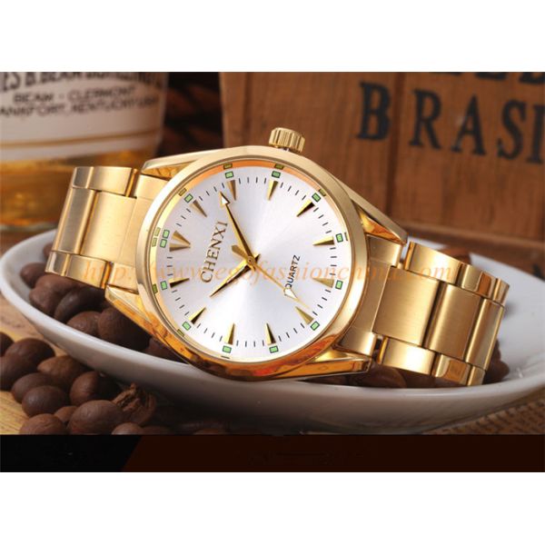 006A IPG Full Gold Watch Wholesale Luxury Men Watch Stainless Steel Quartz Analog Watches