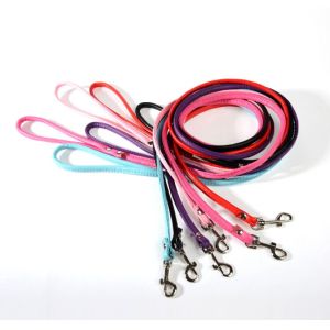 Soft Training Puppy Leather Leads For Small Medium Large Pet