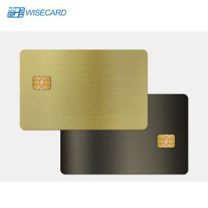 Matt / Glitter / Metallic WCT Chip Card Smart Credit Card For Public Transportat