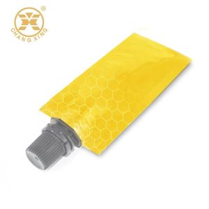 Honey spout pouch Plastic Printed Laminated Packaging Liquids Juice puree