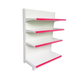 Factory customization Store racking supermarket metal gondola shelving