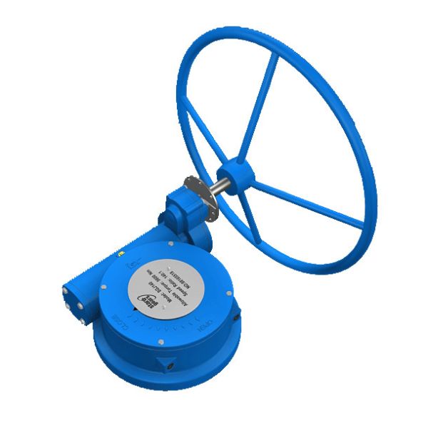 Handwheel Gear Operator Cast Steel WCB Gear Operator Butterfly Valve Gearbox