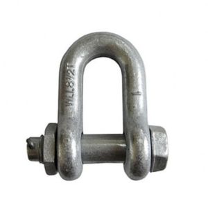 Cheap G2150 3/8&quot; 3/4&quot; Safety Bolt Carbon Steel Forged Chain Shackle Dee Shackle with OEM for sale