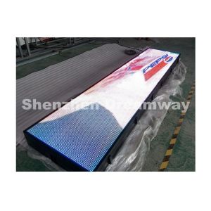 Front Access PH10 Outdoor LED Sign, 1R1G1B Advertising LED Display
