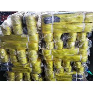 Cheap polyester Flat woven webbing sling 3Ton,Manufactuere of the lifting sling &amp; ratchet tie down for sale
