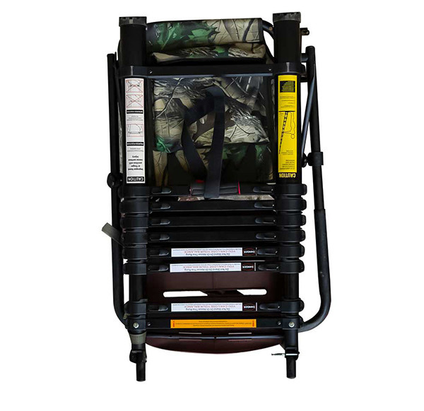 Quality Folding Telescopic Aluminum Ladders 2600mm Extension Hunting Tree Stand wholesale