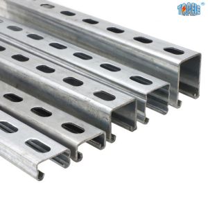 Hot DIP Galvanized Plain / Slotted Strut Channel Unistrut 41X41X2.5mm