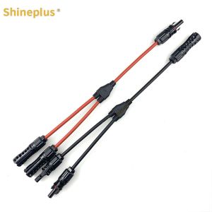 2to1 Two Sink One Y Branch Photovoltaic Connector Solar Confluence MC4 Connector