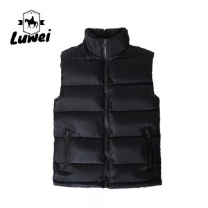 China Casual Slimming Cotton Filled Top Sleeveless Travel Fashing Utility Weighted Quilted Plus Size Men's Vests & Waistcoats on sale