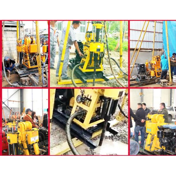 With Diesel Engine Exploration Engineering Drilling Rig For Mining