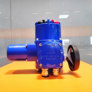 High Temperature Resistant Split Type Electric Valve Actuator with Flange