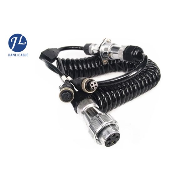 5 Pin Wire Panel Connector Car Rear View Camera Cable Male Female Diameter