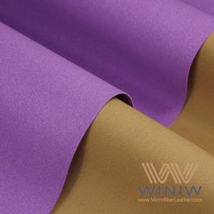 China Unfading Best Microfiber PU Lining Material Leather For Shoe Using on sale