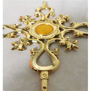 Electroplate window grille inserts geogian bar flower decorate bar for