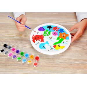 Funny Arts And Crafts Kits For Kids Craft Clock Mechanism with DIY Painting