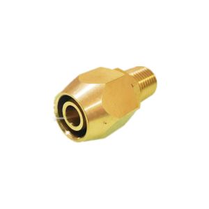 Cheap Pneumatics Reusable 3/8&quot; Barb Brass Tube Fitting For 3/8-Inch ID for sale