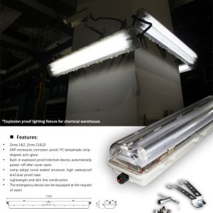 IP66 Explosion Proof Fluorescent Lighting with ATEX/IECEx | Ceiling, Wall &