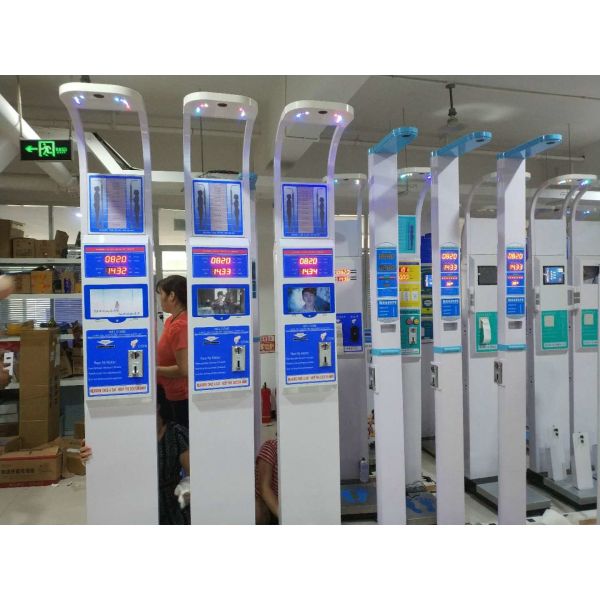 Quality Mechanical 200 cm height 500kg weight physician scale with height rod with blood pressure wholesale