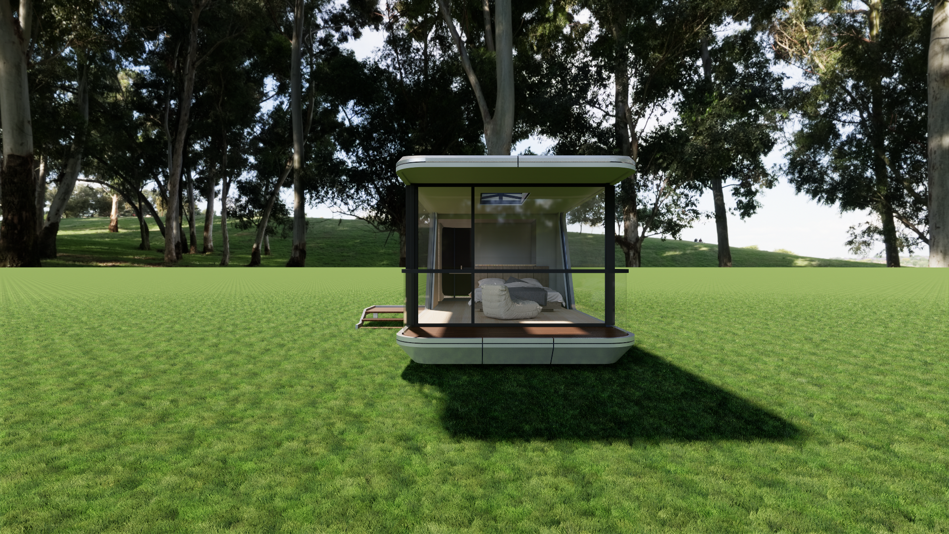 Space Capsule House Advanced Prefabricated Construction for Commercial Facilities in Weifang City