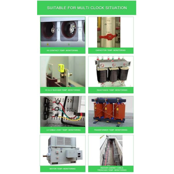 Acrel ARTM-Pn Wireless Temperature Measuring Device For 3-35kV Indoor Switchgears Local Display Device