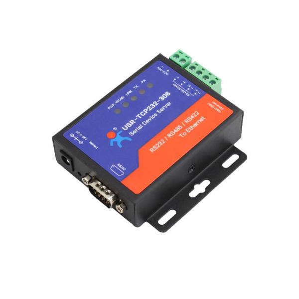 Quality Affordable Serial RS232/485/422 to Ethernet Converter USR-TCP232-306 Serial RS232 RS485 RS422 Ethernet Converter wholesale