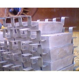 GB 4948 Aluminum Sacrificial Anode For Seawater / Pipelines / Tanks / Boilers /