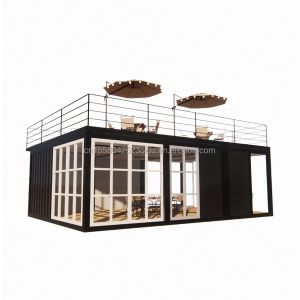 Customized Color Container Bar Coffee Shop with Chinese Design Style and 20 Foot