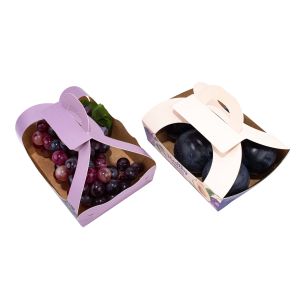 OEM ODM Vegetable Packing Box , Waterproof Cardboard Boxes With Handle