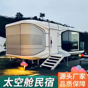SHENGDE Prefabricated Space Capsule Container House with Bedroom and Customized