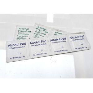 China 4C Printing Alcohol Cleaning Pad Paper Aluminum Film Woven Fabric Material on sale