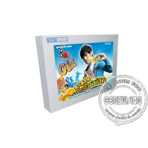 12.1 inch Wall Mount LCD Display , 400cd/m2 lCD Advertising Board