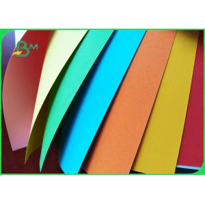 80gsm Virgin Colour Bristol Paper Color Offest Paper 550 x 645mm for Hand art