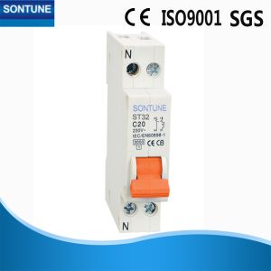 China 1P+N Din Rail MCB Circuit Breaker 230V Ue Convenient Operation And Safety on sale