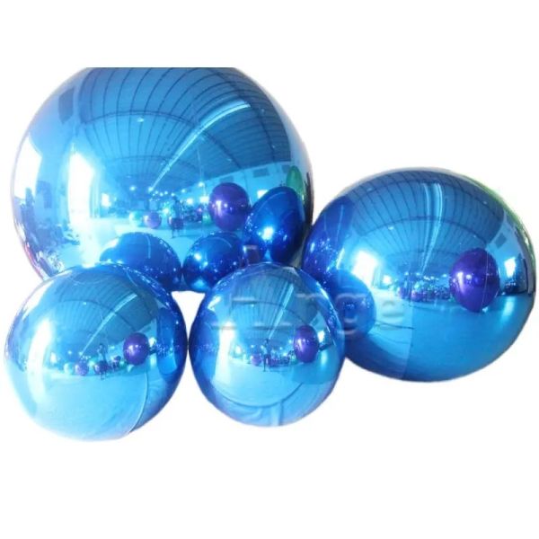 Giant PVC inflatable mirror ball inflatable big shiny ball for Holiday