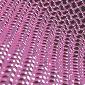 Versatile Metal Ring Mesh Electroplated Surface Easy Install