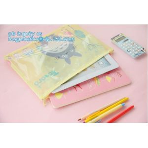 Multi-purpose 100% Cotton 12oz Canvas Zipper Pencil Bag Stationery Case bag,