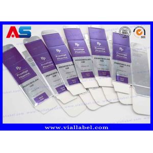 Anabolic Science 10ml Vial Boxes / Peptide Medicine Packing Box For Glass Vials