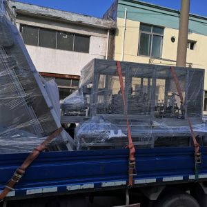 15pcs/M Medical Device Packaging Equipment , PLC Control Oxygen Tube Packaging