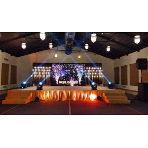Stable P3.91mm LED Video Screen Rental , Multifunctional LED Wall Event
