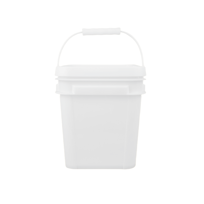 Food Grade Square Plastic Vessel White or Other for Practical Storage Solutions