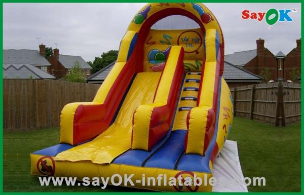 Quality Giant Bouncy Slide Commercial Playground Inflatable Bouncer Slide Plato PVC Air Bounce House Water Slide wholesale