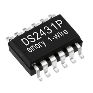 DS2431P 1024-Bit 1-Wire EEPROM Memory IC Chip with TSOC-6 Package and 256 x 4