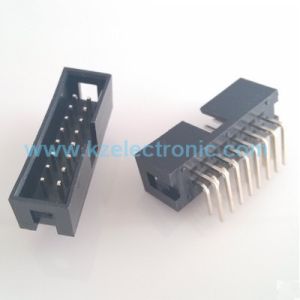 Female box pin ejector header PCB electronic connector