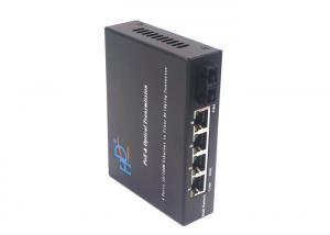 HD-1 Fiber Port &4 X 10/100Base TX Fiber Ethernet Media Converter CE FCC RoHS