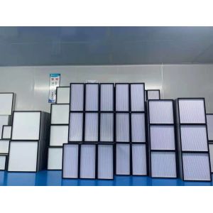 Aluminum Frame H13 H14 U15 U16 U17 Deep Pleat Hepa Filter